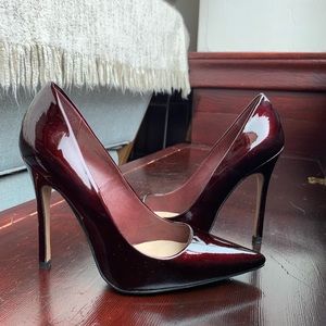 NWB TopShop Patent Leather Stiletto Pumps